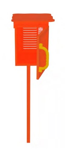 Метеобудка с ручкой и магнитным замком ЖУ-ЖУ МЕ0290 Скобяные изделия